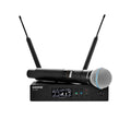 Micrófono Digital Inalámbrico de Mano Shure QLXD24/B58 | Sistema Profesional UHF con Cápsula Beta 58A