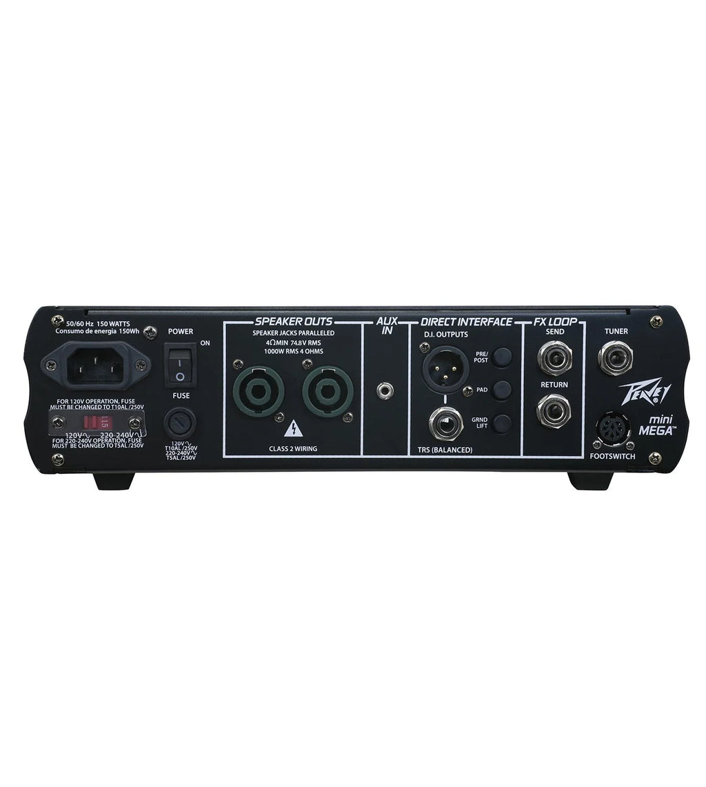 Cabezal para Bajo Eléctrico Peavey MINIMEGA