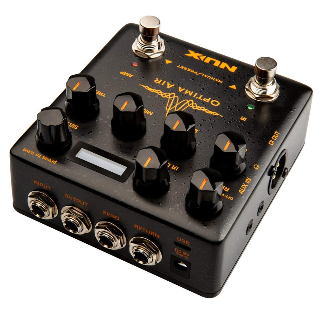 Pedal Simulador de Guitarra Acústica Nux Optima Air NAI-5