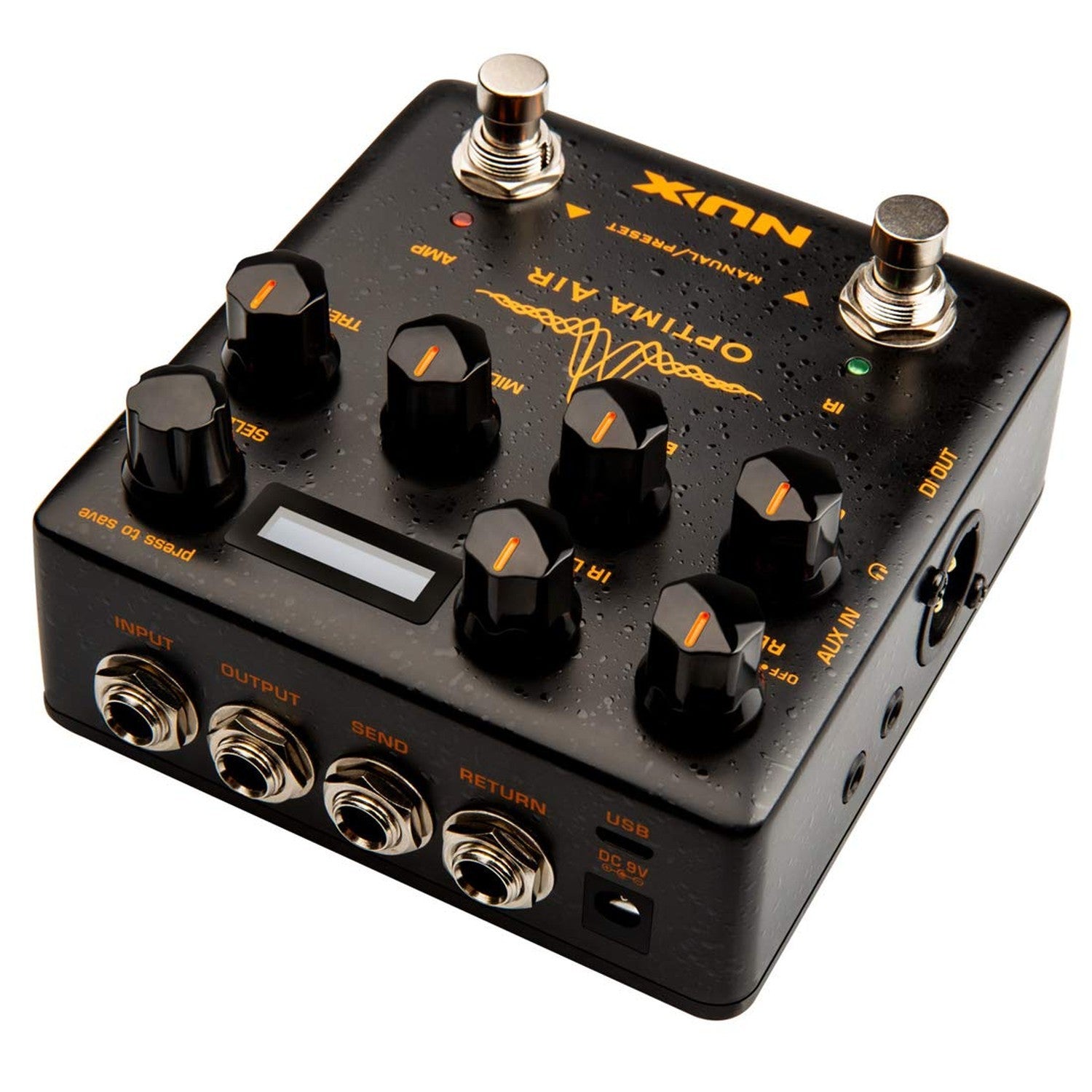 Pedal Simulador de Guitarra Acústica Nux Optima Air NAI-5