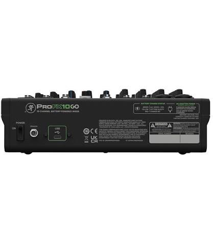 Mezcladora Analógica Mackie PROFX10 Go