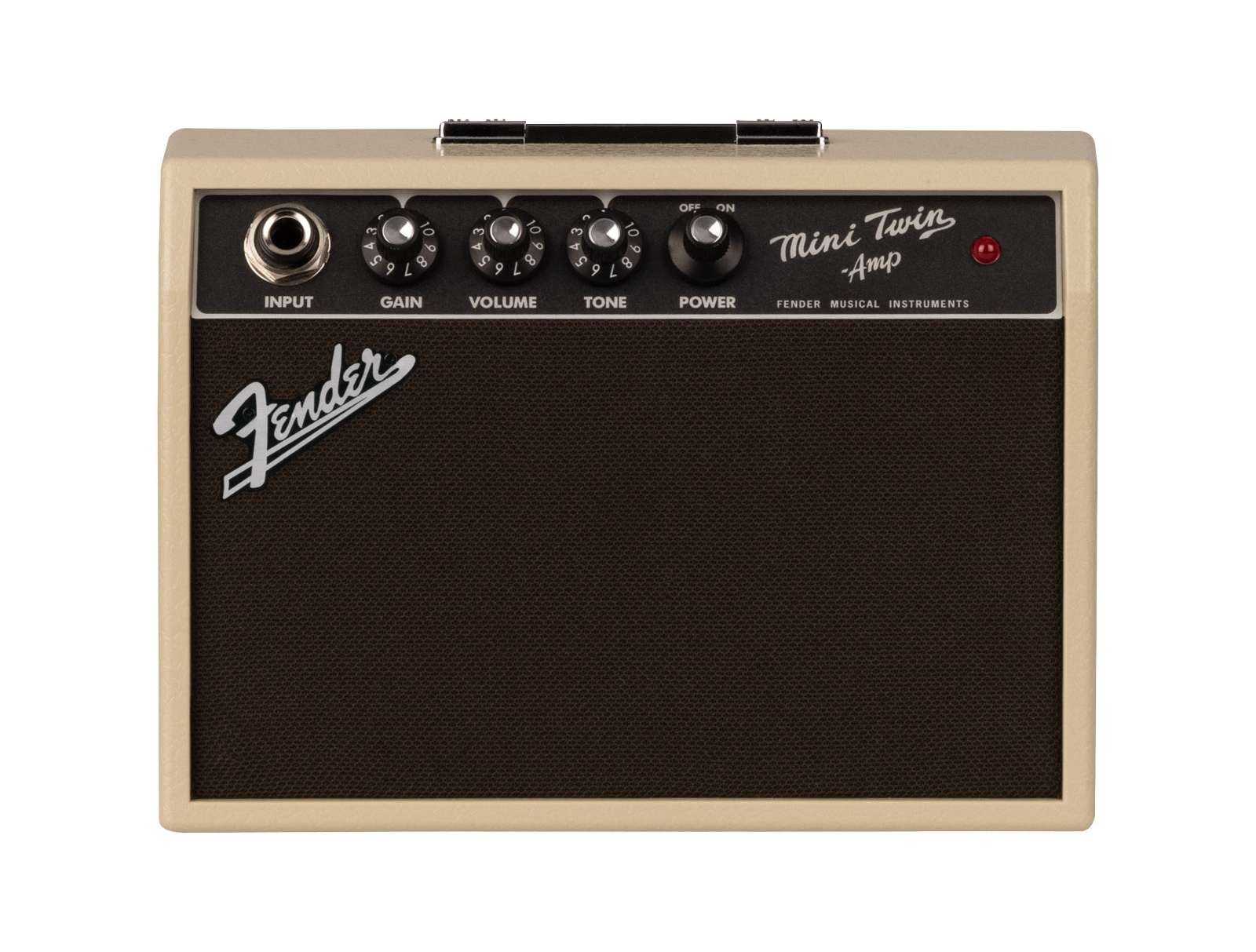 Mini Amplificador Fender Mini 65 Twin Blonde
