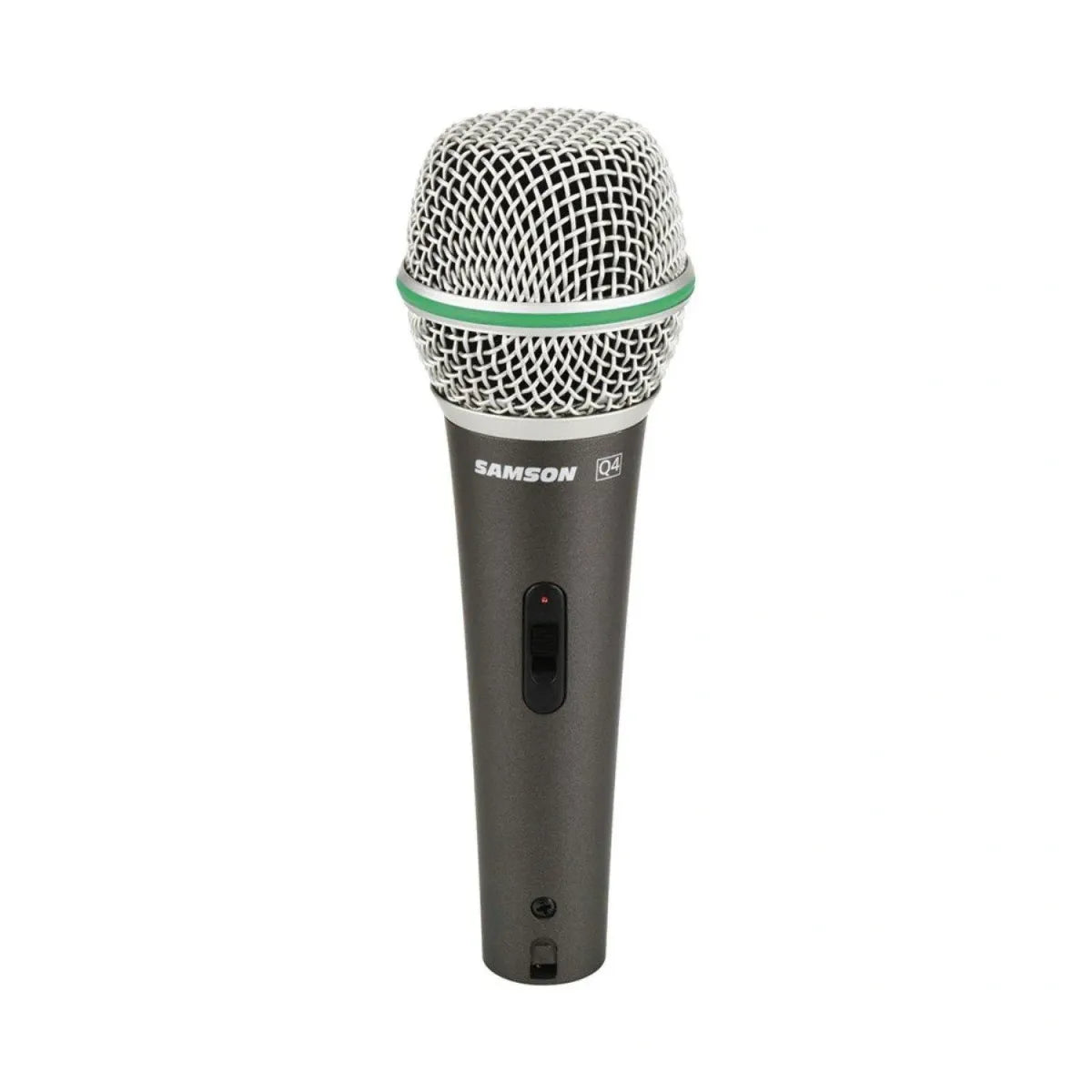 Micrófono Dinámico Samson Q4 Profesional Cardioide con XLR para Voz, Canto y Presentaciones en Vivo