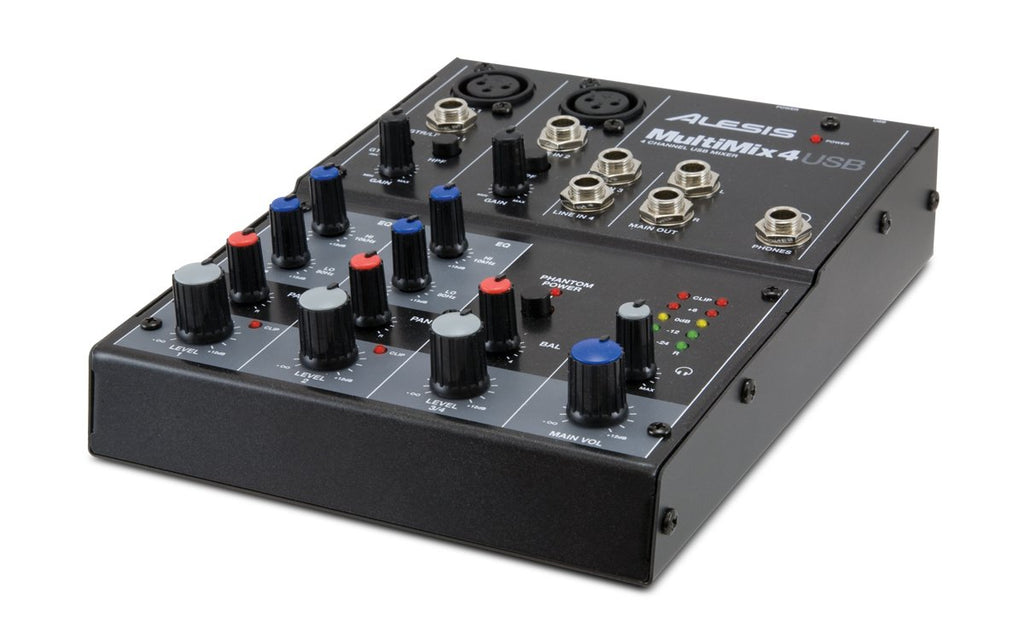 Mezcladora Alesis USB FX MULTIMIX4