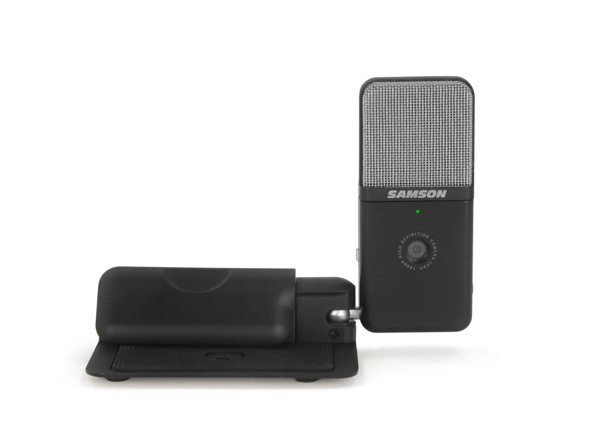Micrófono de Condensador USB Samson Go Mic Video SAGOMICVID para Streaming, Podcast y Videollamadas