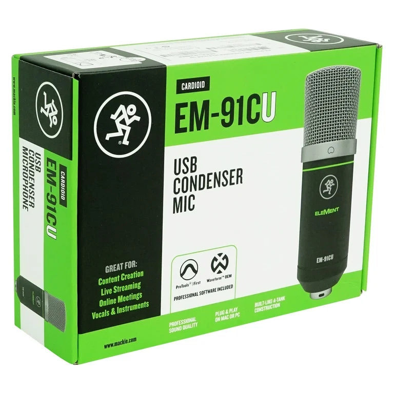 Micrófono Condensador USB Mackie EM-91CU
