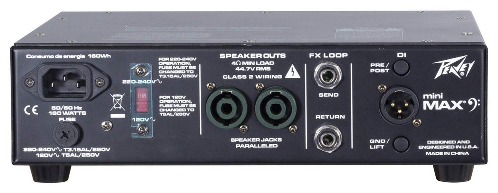 Cabezal para Bajo Eléctrico Peavey MINIMAX