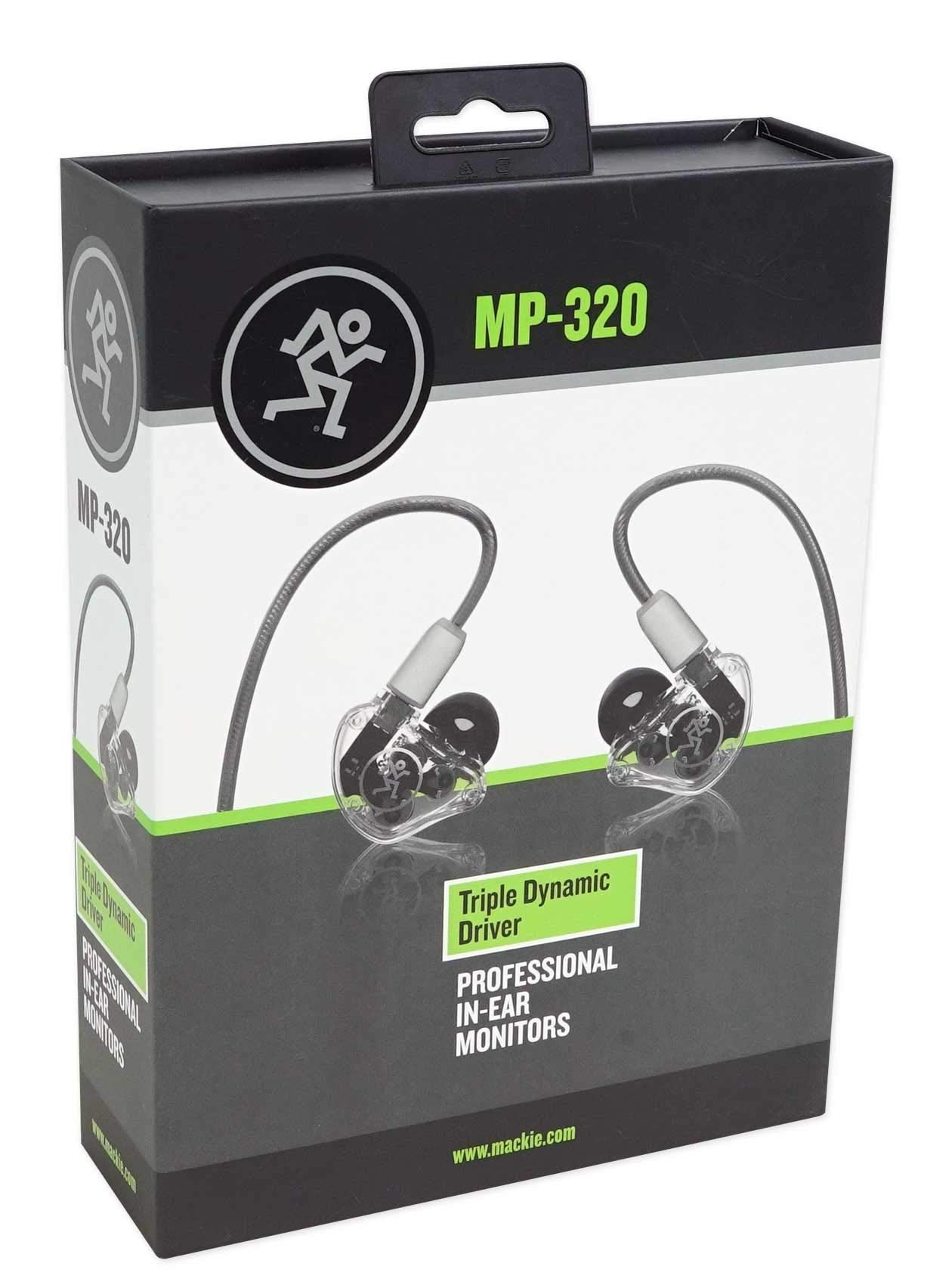 Auriculares Monitores in-ear Profesionales (IEM) Mackie MP-320