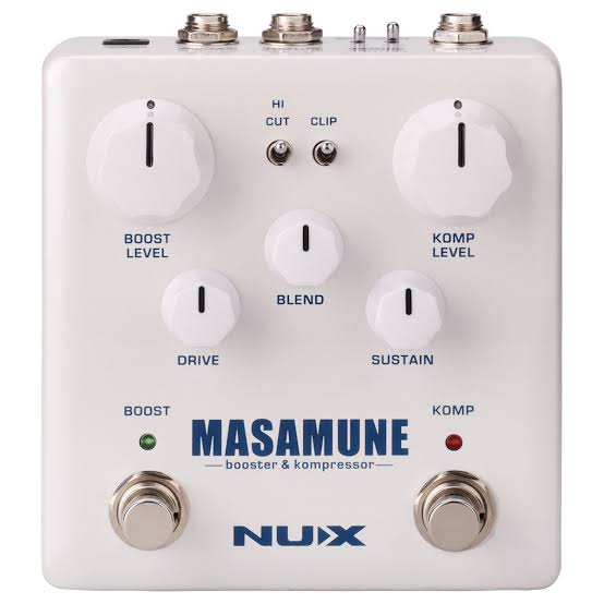 Pedal Compresor + Booster Nux NBK-5