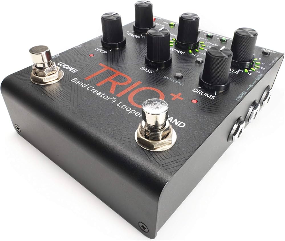 Pedal Band Creator + Looper DigiTech TRIO+