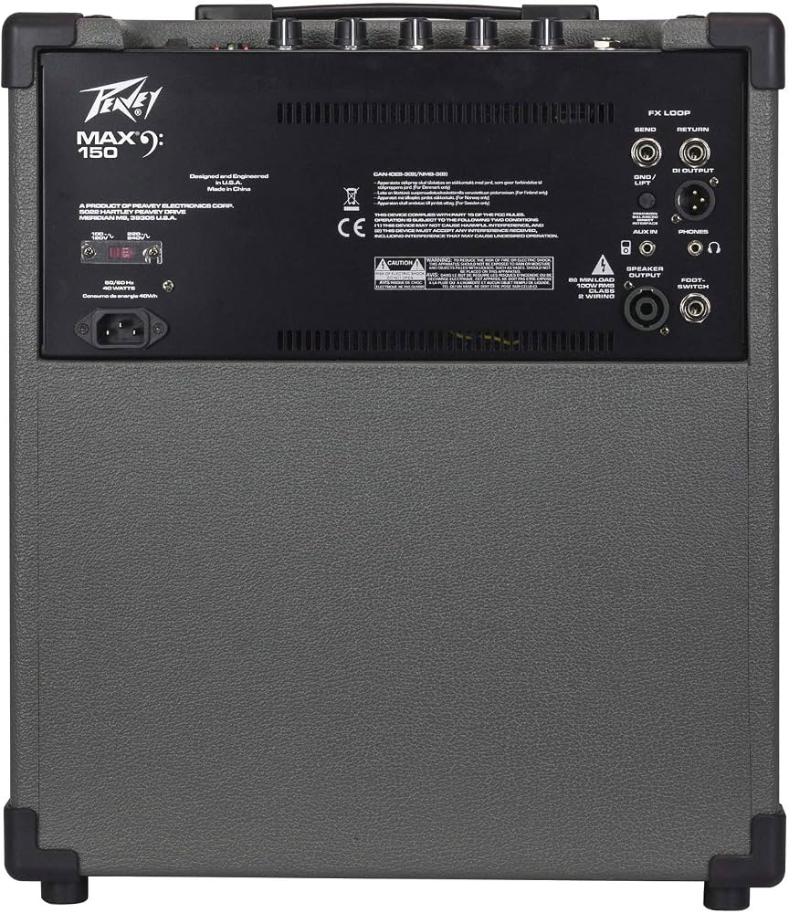 Amplificador para Bajo Eléctrico Peavey MAX150