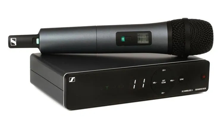 Micrófono Inalámbrico de Mano Sennheiser XSW 1-835 UHF Profesional para Canto y Presentaciones