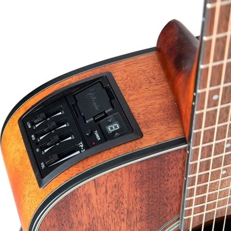 Guitarra Electroacústica Takamine GLD11ENS Dreadnought Natural Satin | Sonido Profesional con Preamp TP-3G