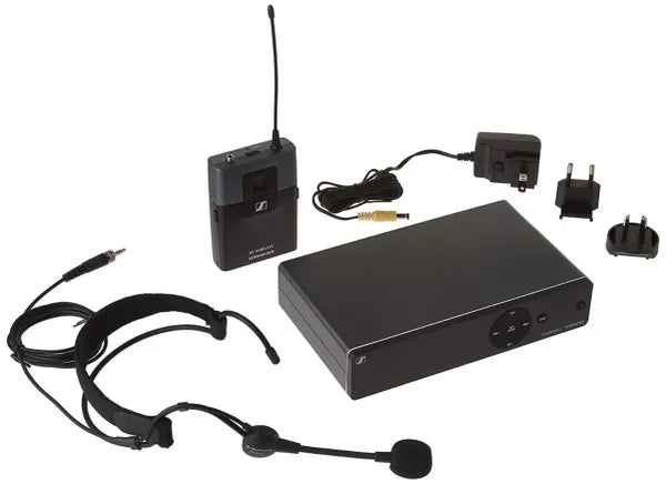 Micrófono Inalámbrico de Diadema Sennheiser XSW1-ME3 UHF Profesional para Presentaciones y Fitness