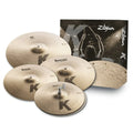 Set de Platillos Zildjian K Zildjian Cymbal Pack K0800 | Hi-Hat, Crashes y Ride de Bronce B20