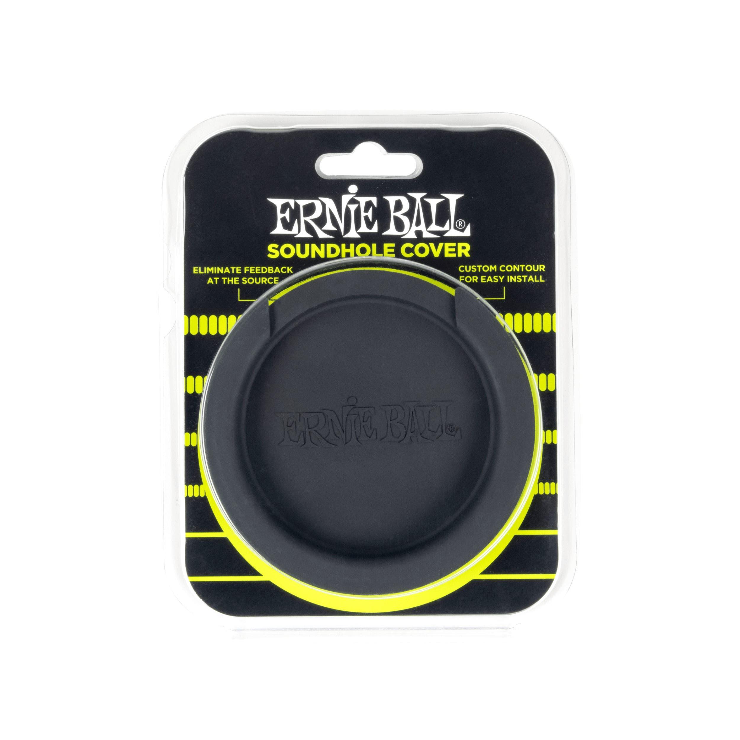 Cubierta para Boca de Guitarra Acústica Ernie Ball P09618 | Soundhole Cover Anti Feedback 4"