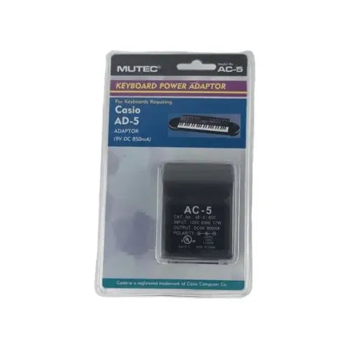 Repuesto Adaptador Mutec para Casio AD-5 Modelo AC-5
