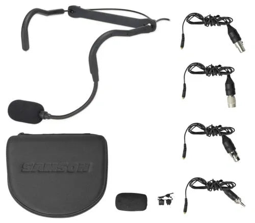 Micrófono Dinámico Samson QEx Cardioide XLR Profesional para Voz, Instrumentos, Podcast y Escenario