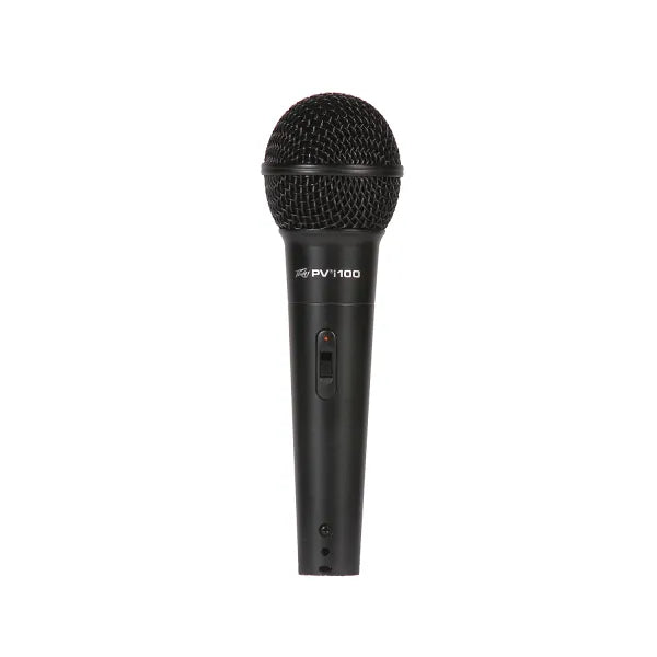 Kit de Micrófono Peavey PV MSP1 con Base, Cable XLR a 1/4", Clip y Funda para Voz e Instrumentos