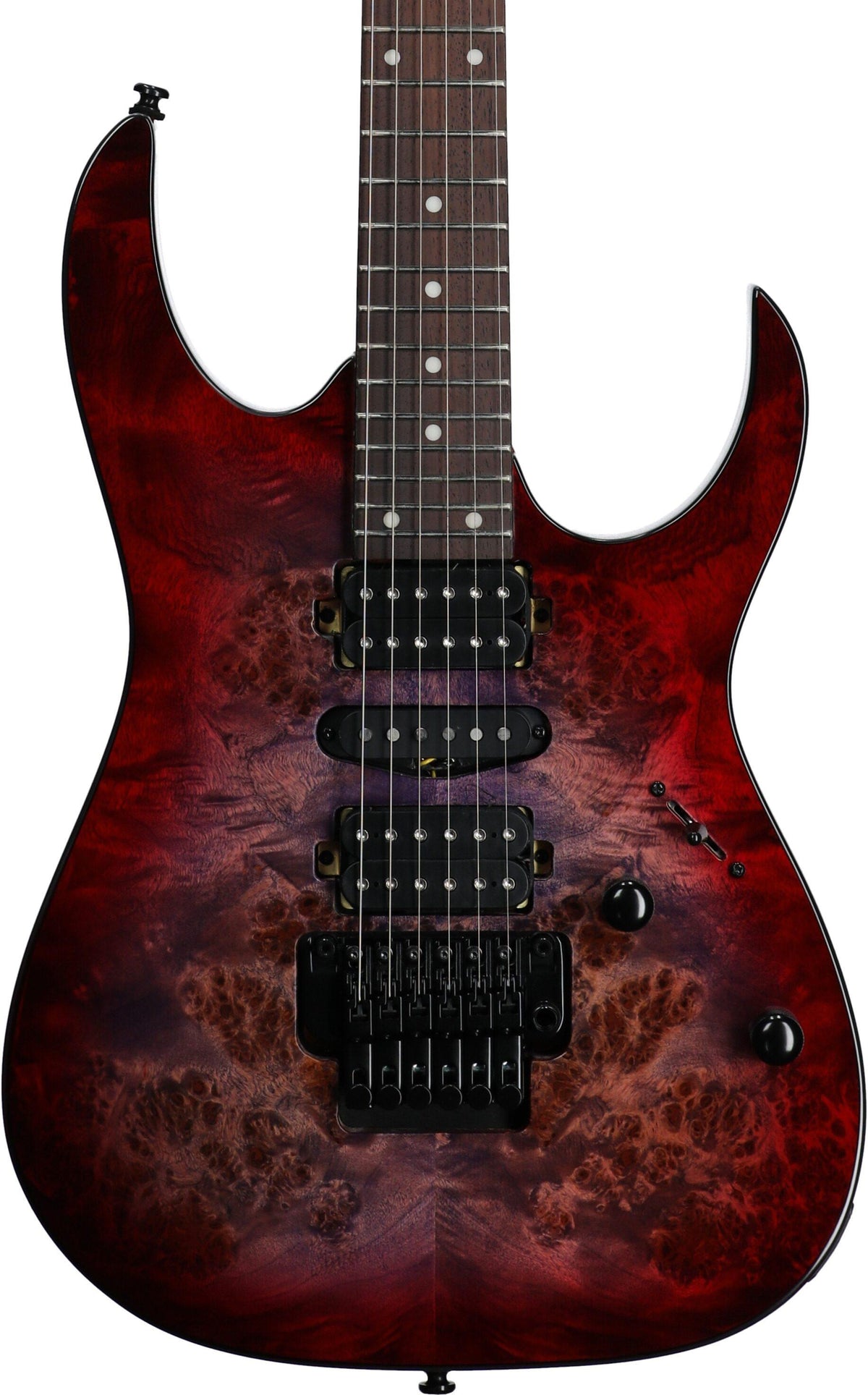 Guitarra Eléctrica 6 Cuerdas Red Eclipse Burst Ibañez RG470BREB
