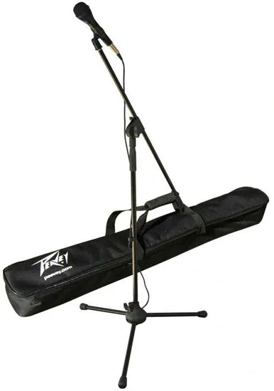 it de Micrófono Peavey PV-MSP1 con Cable XLR a XLR, Base, Clip y Bolsa para Voz e Instrumentos