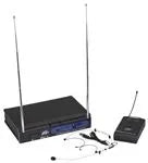 Micrófono de Diadema Inalámbrico Peavey PV-1 V1 BHS Sistema VHF Profesional para Conferencias, Fitness e Iglesias