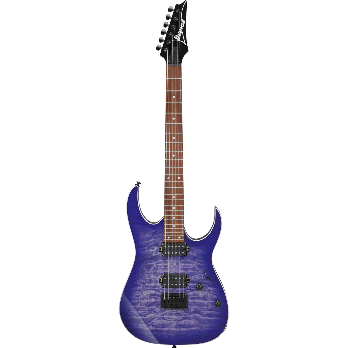Guitarra Eléctrica Cerulean Blue Burst Ibañez RG421QMCBB