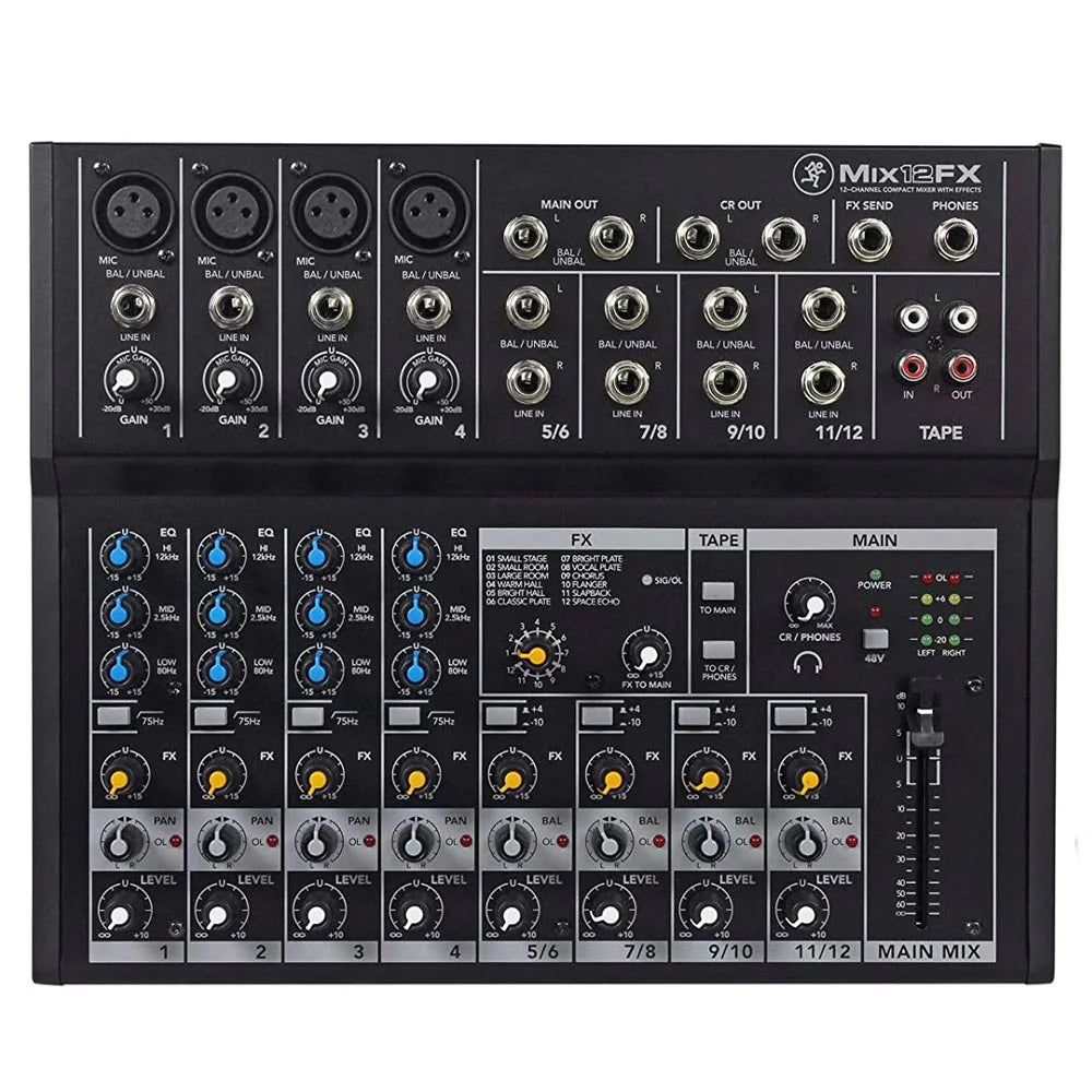 Mezcladora Analógica Mackie MIX12FX