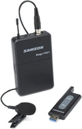 Micrófono Inalámbrico de Solapa Samson Stage XPD1 SWXPD1BLM5 USB Digital 2.4 GHz para Presentaciones, Streaming y Conferencias