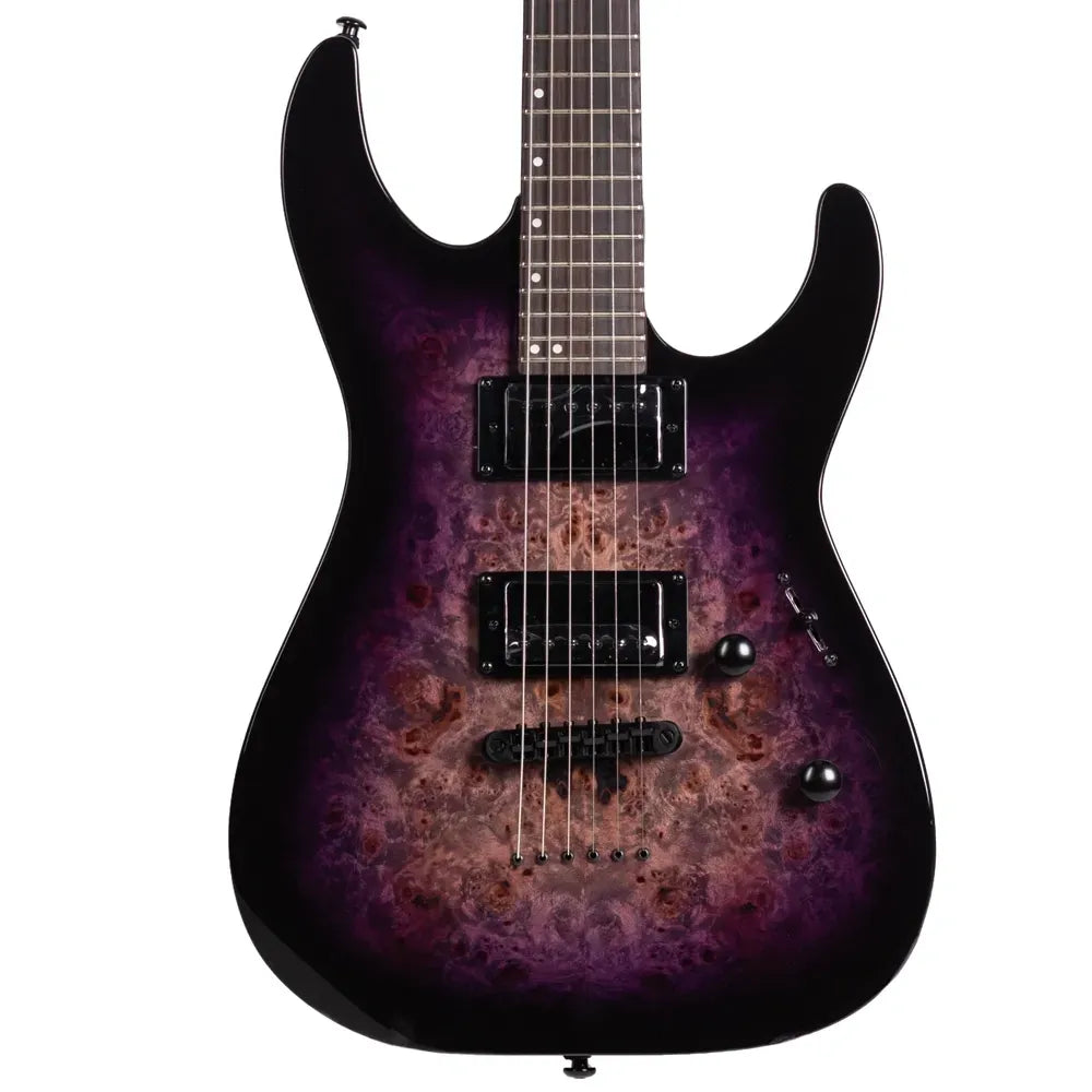 Guitarra Eléctrica LTD M-200DX NT Purple Burst