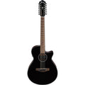 uitarra Electroacústica Ibañez AEG5012-BKH de 12 Cuerdas Negra
