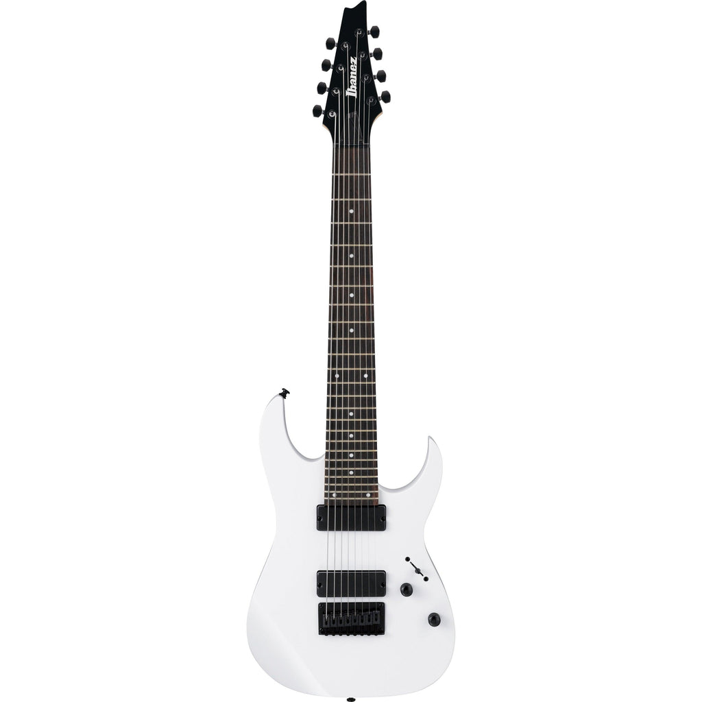 Guitarra Eléctrica de 8 Cuerdas Blanca Ibañez RG8WH