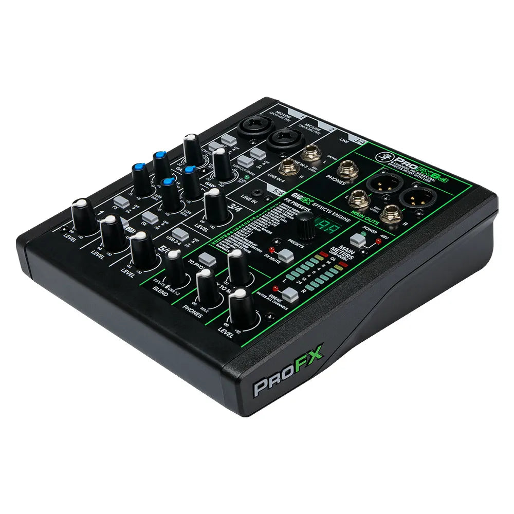 Mezcladora Analógica Mackie PROFX6 V3
