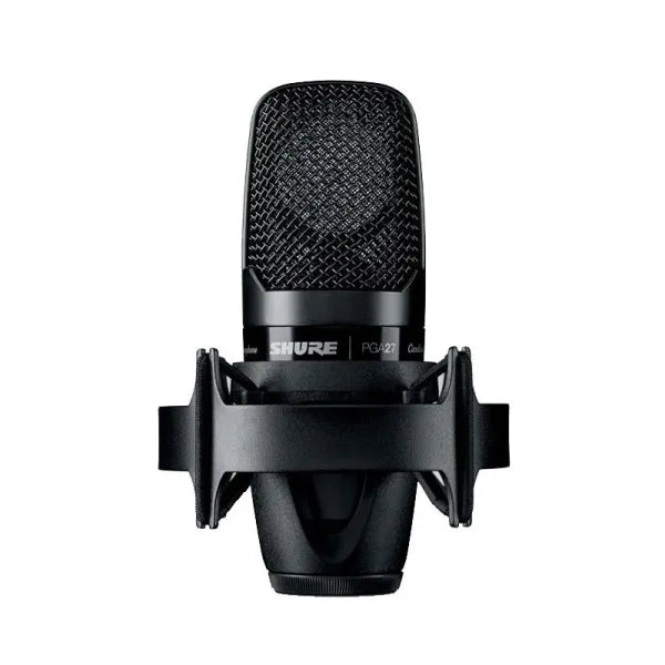 Micrófono de Condensador Shure PGA27-LC de Gran Diafragma Cardioide para Estudio y Grabación Profesional
