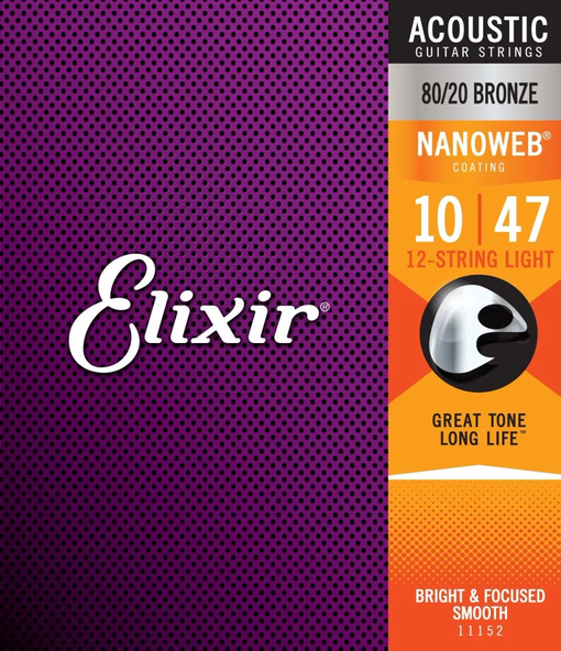Encordadura Guitarra Acústica Elixir 11152