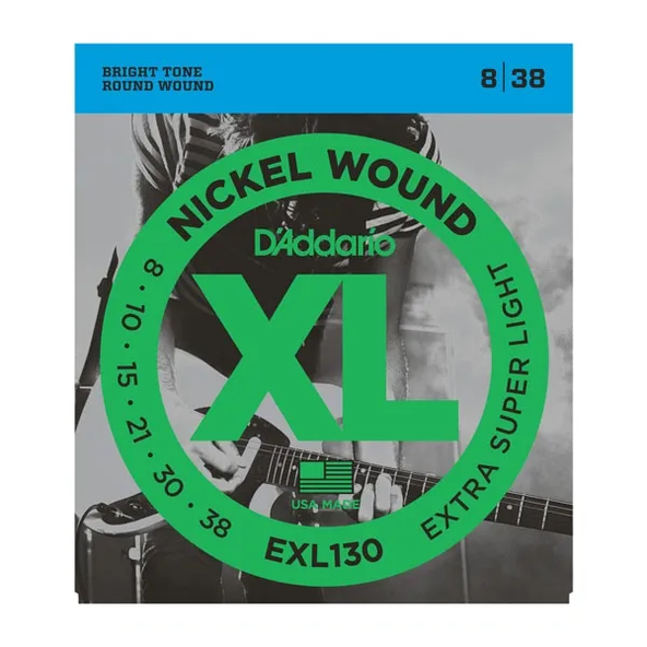 Encordadura Guitarra Eléctrica D'Addario EXL130 2 Juegos