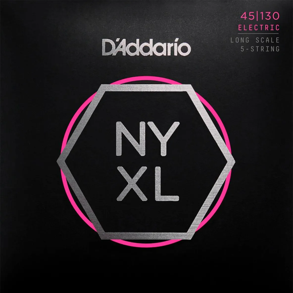 Encordadura para Bajo de 5 Cuerdas D'Addario NYXL45130