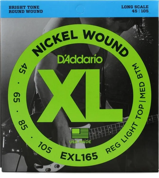 Encordadura para Bajo D'Addario EXL165