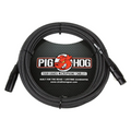 Cable para Micrófono 20 ft Pig Hog PHM20BKW