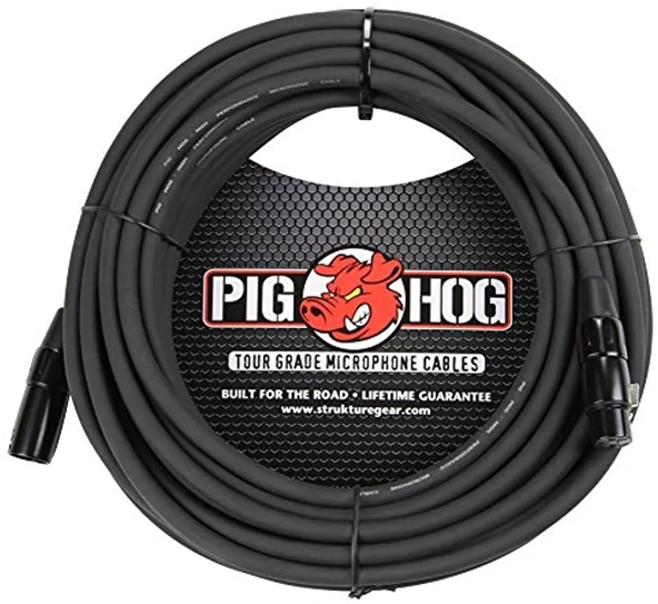 Cable Pig Hog 8mm Mic Cable 100ft XLR PHM100