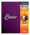 Cuerdas Guitarra Acústica 11/52 Elixir 11027