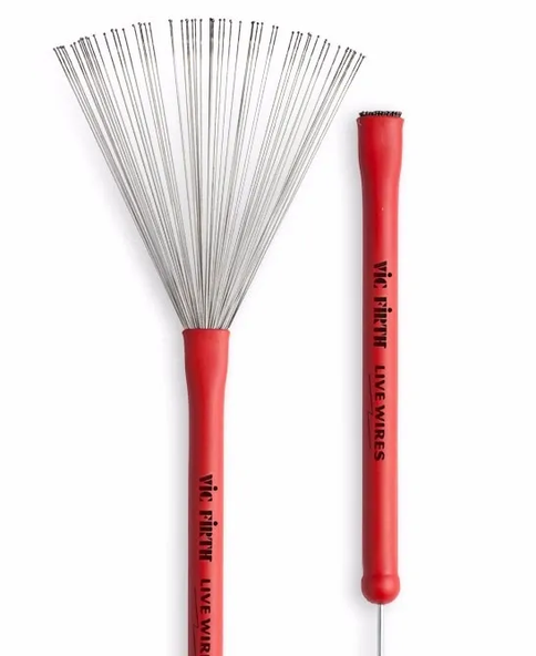 Escobetillas Metálicas Vic Firth Live Wires LW