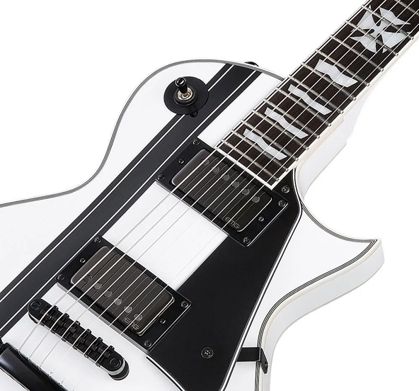 Guitarra Eléctrica LTD Iron Cross James Hetfield con Estuche LIRONCROSSSW