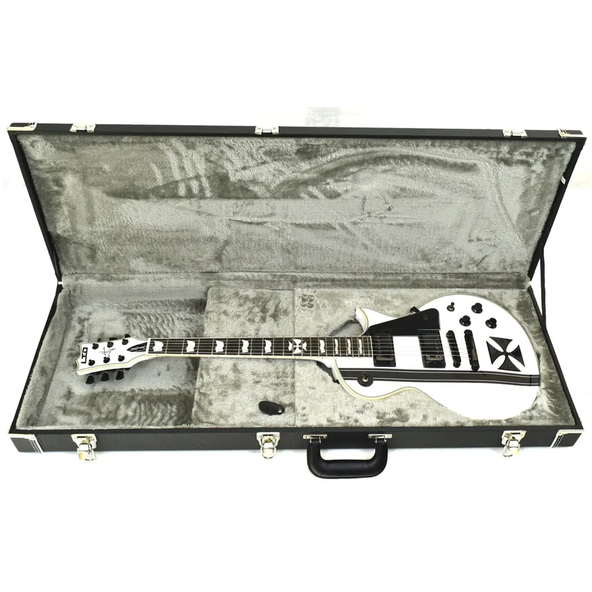 Guitarra Eléctrica LTD Iron Cross James Hetfield con Estuche LIRONCROSSSW