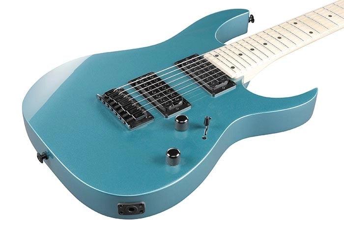 Guitarra Eléctrica Ibañez GIO GRG7221MMLB 7 Cuerdas Metallic Light Blue