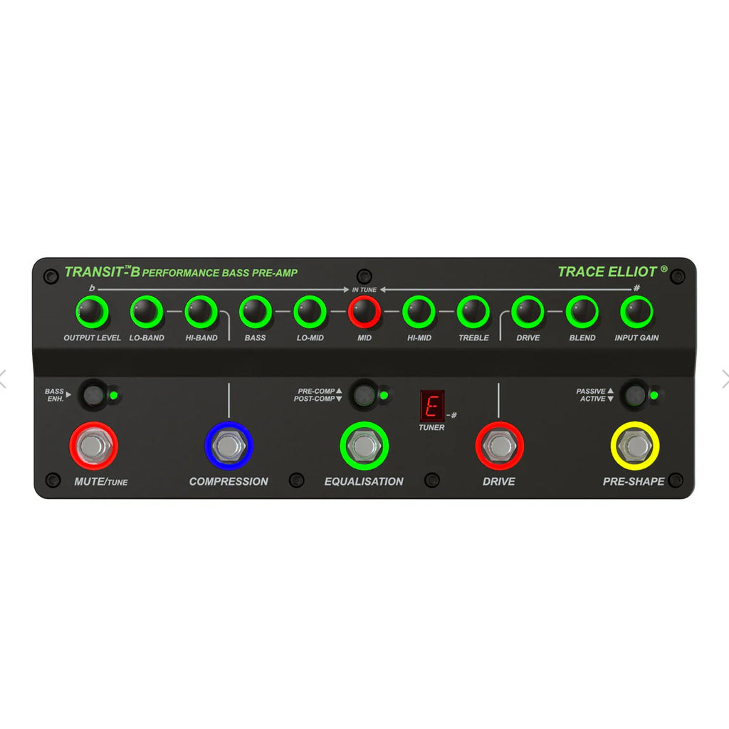 Preamplificador Profesional y Procesador de Efectos Trace Elliot Transit B