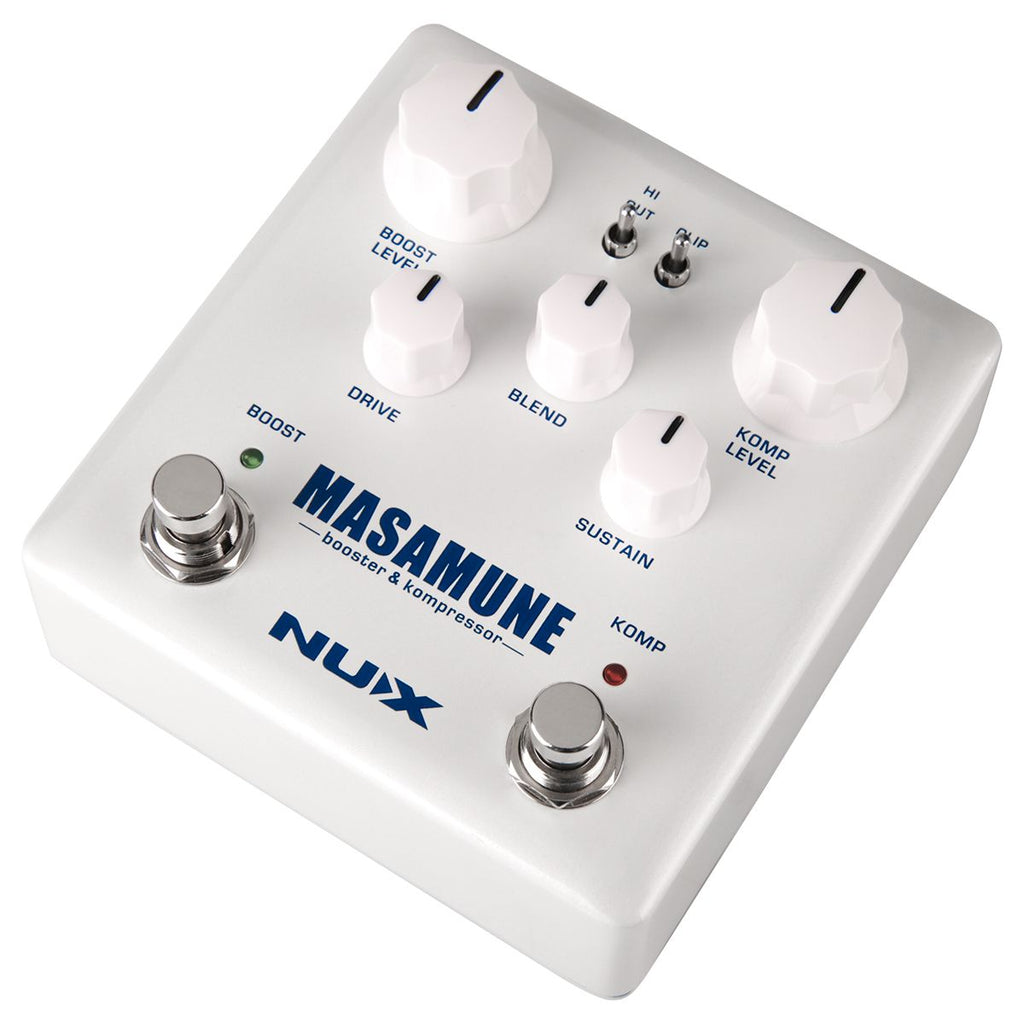Pedal Compresor + Booster Nux NBK-5