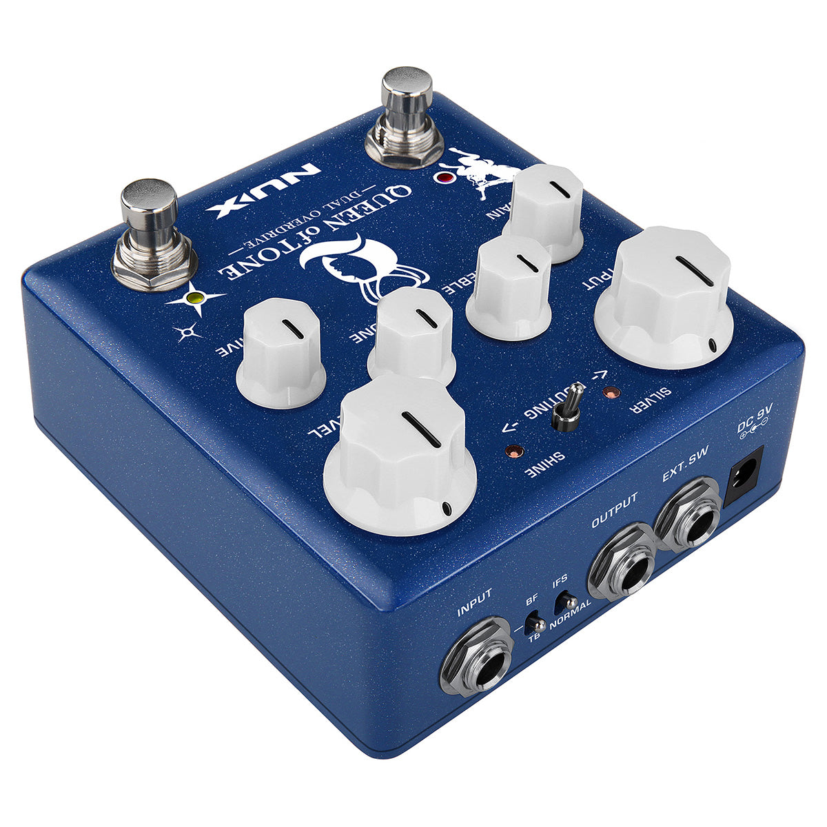 Pedal Dual Drive Queen Of Tone Nux NDO-6
