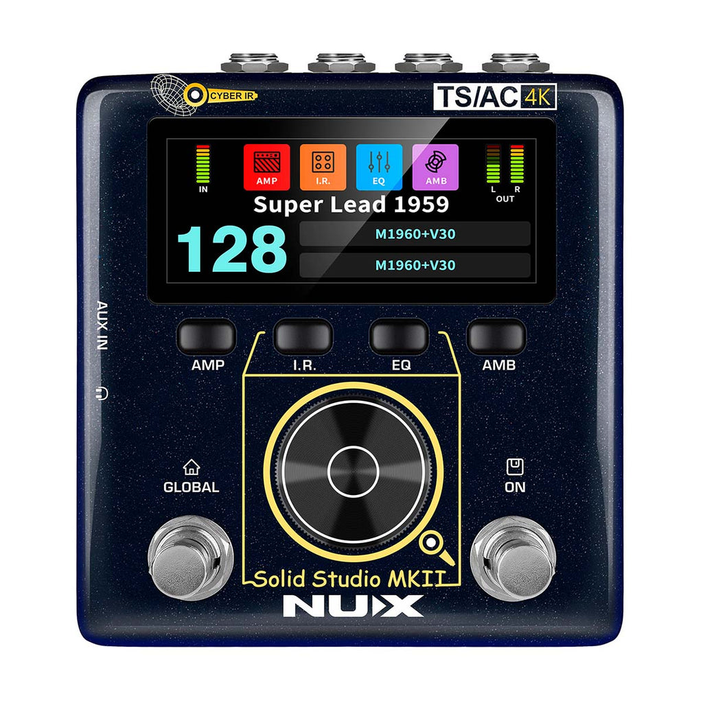 Pedal Modelador de Amplificadores Nux Solid Studio MKII