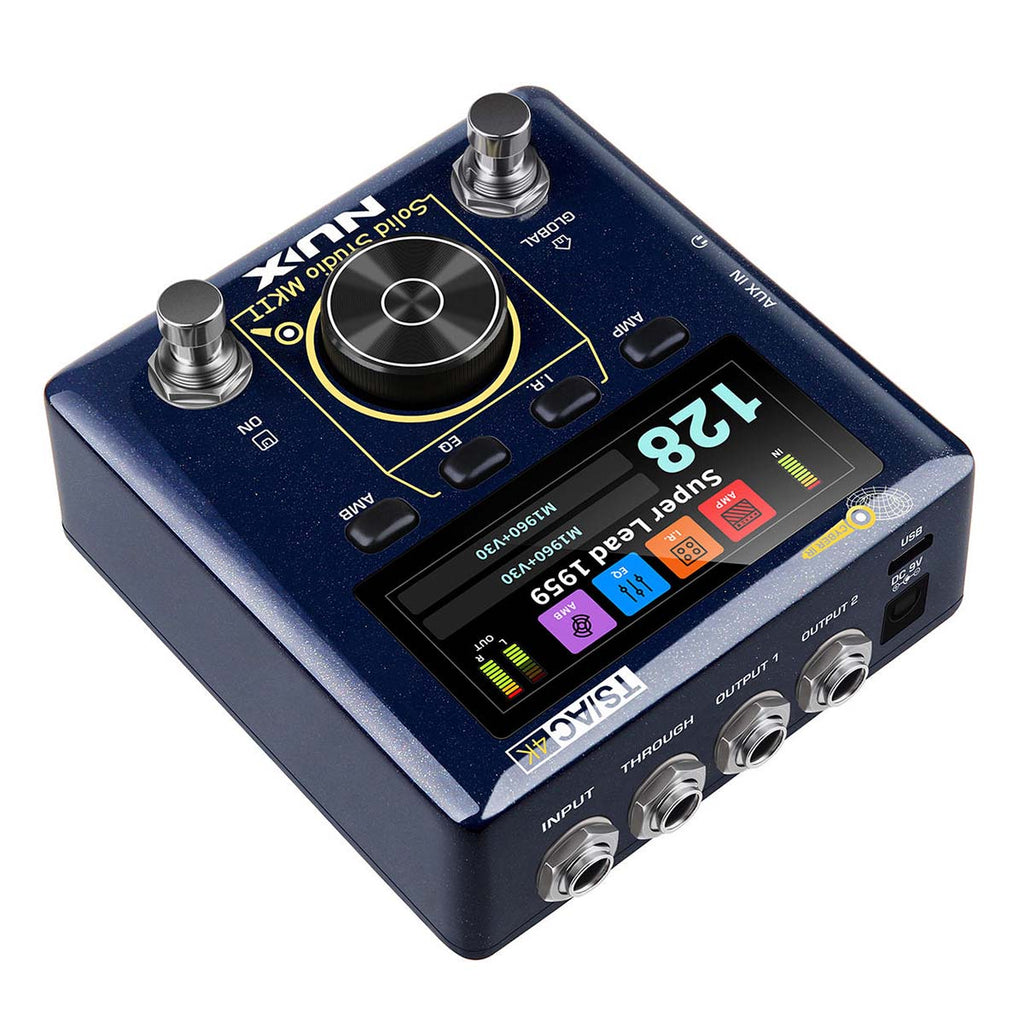 Pedal Modelador de Amplificadores Nux Solid Studio MKII